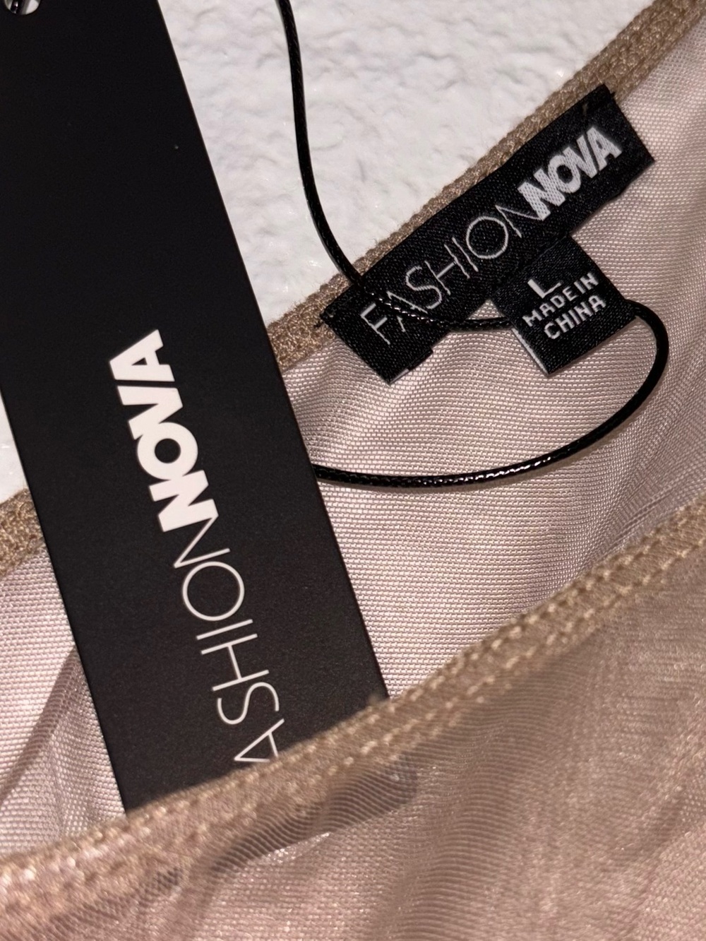 Fashion Nova Mesh Bodysuit - Picture 4 of 4